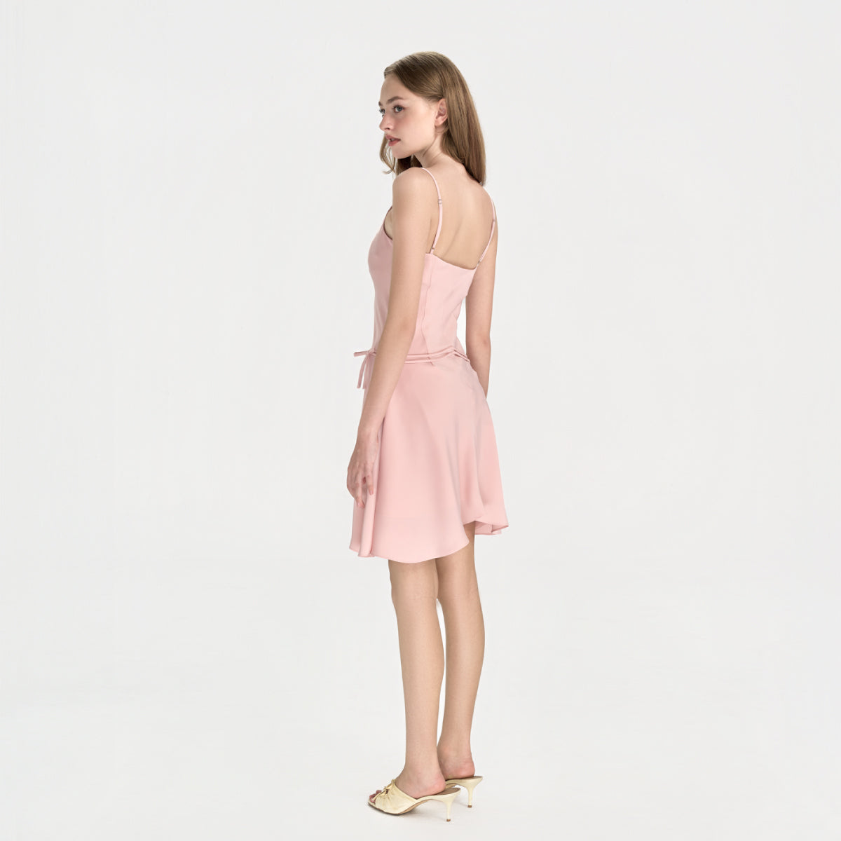 FAIRY – Đầm lụa cổ đổ