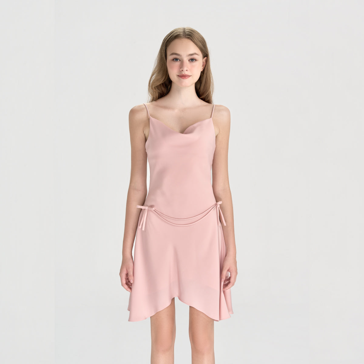 FAIRY – Đầm lụa cổ đổ