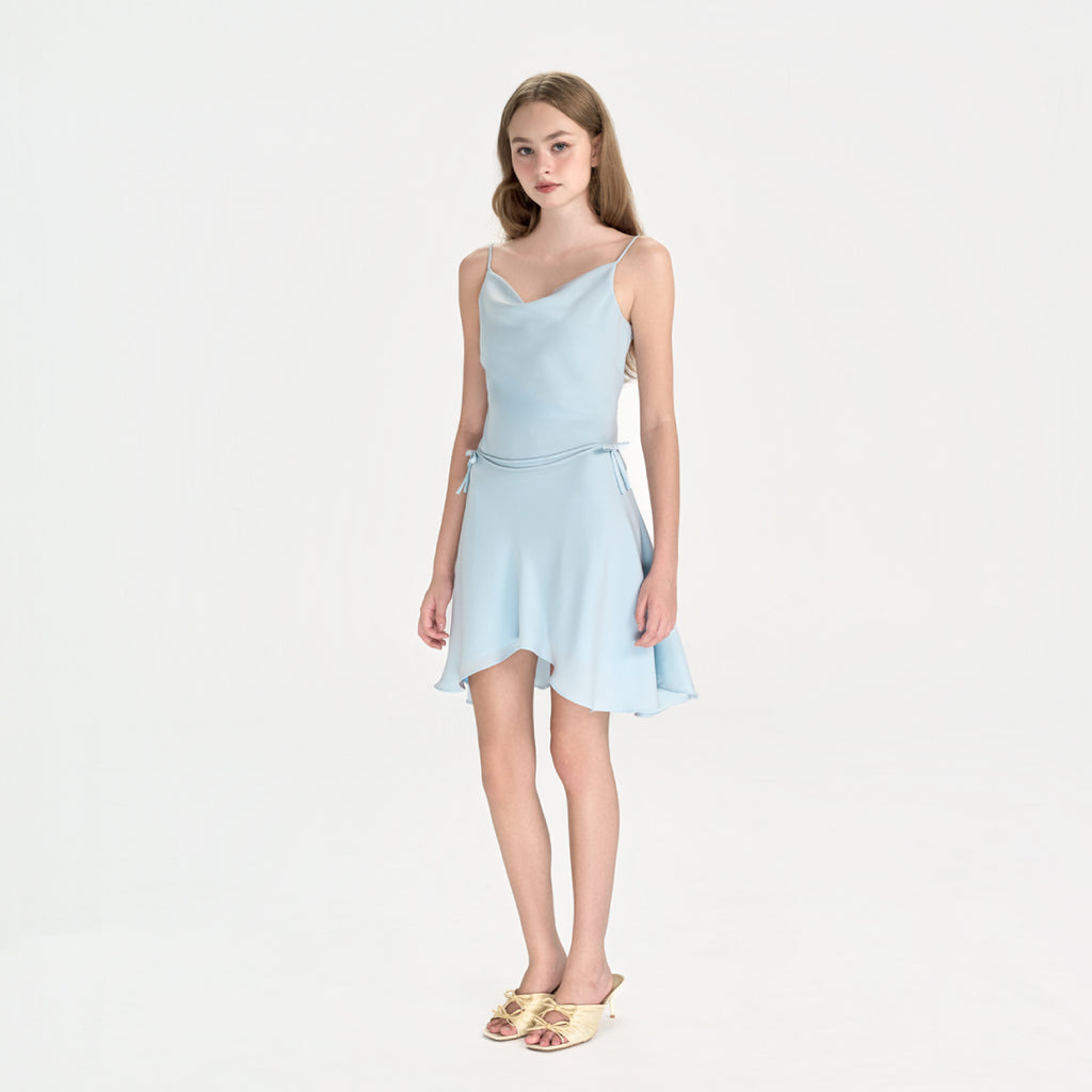 FAIRY – Đầm lụa cổ đổ