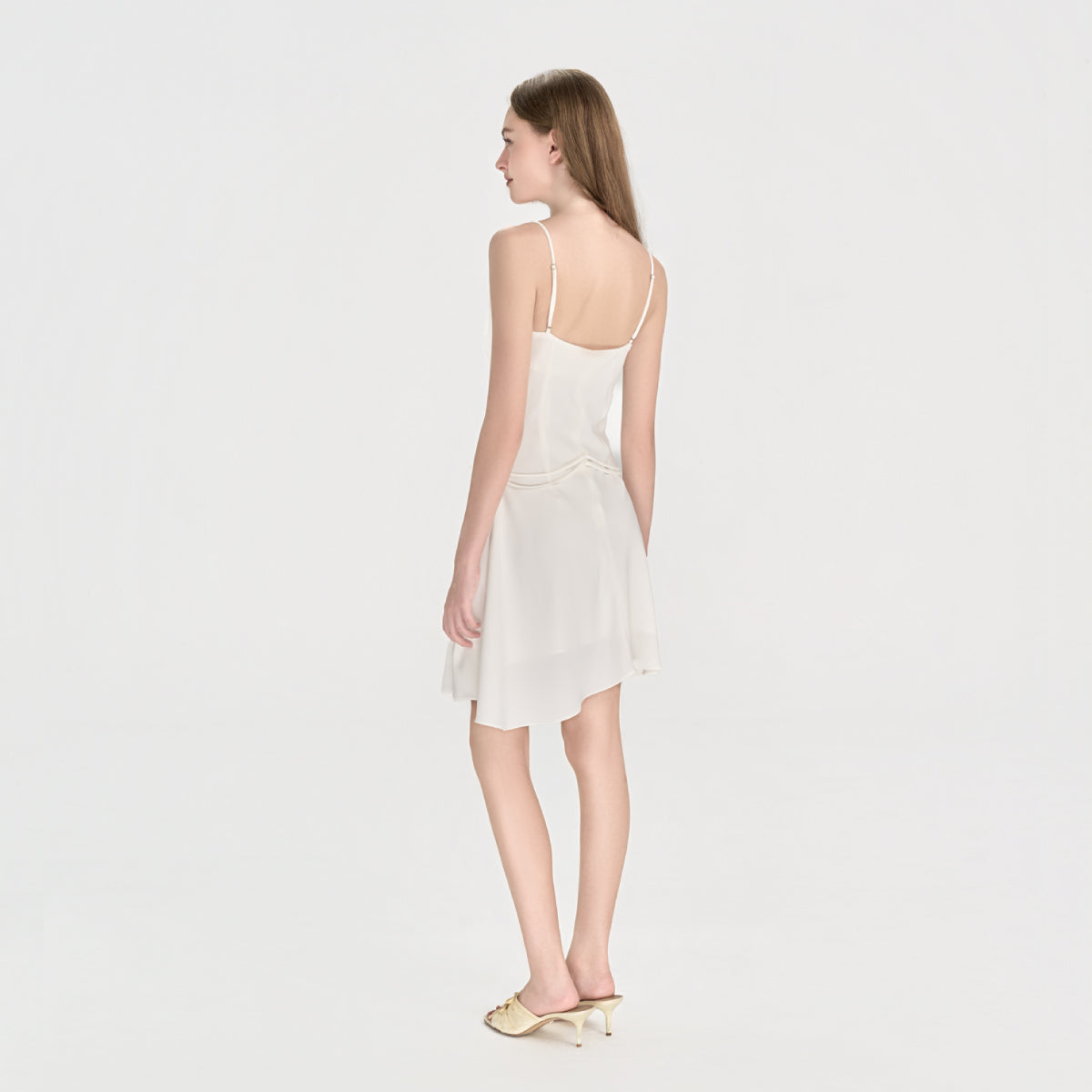 FAIRY – Đầm lụa cổ đổ
