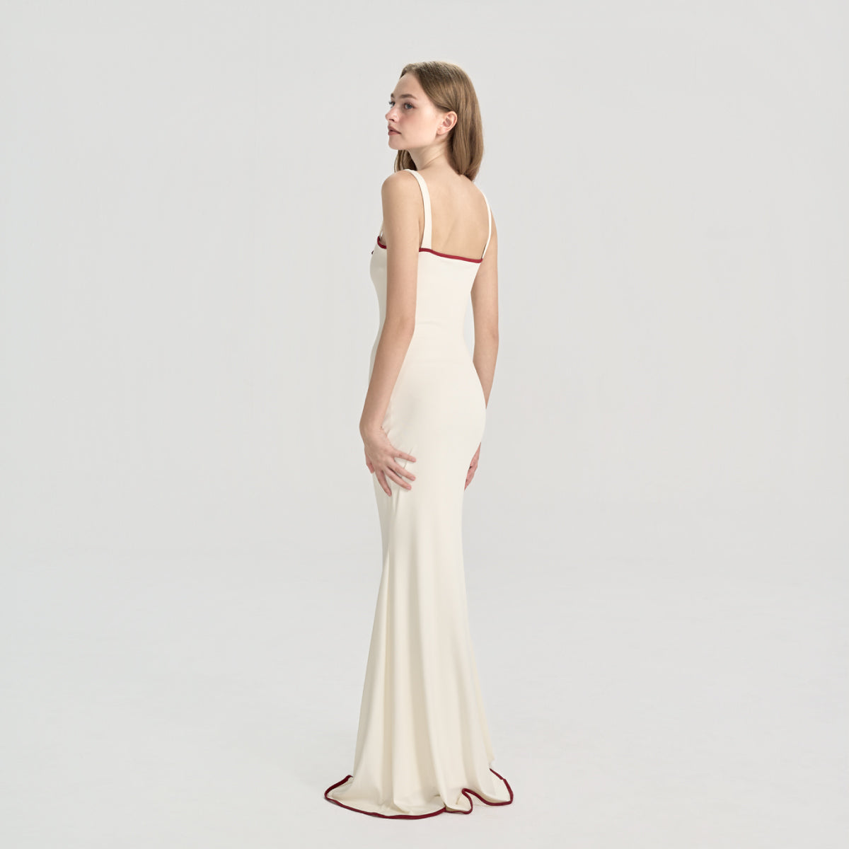 BELLE – Đầm thun dài hai dây